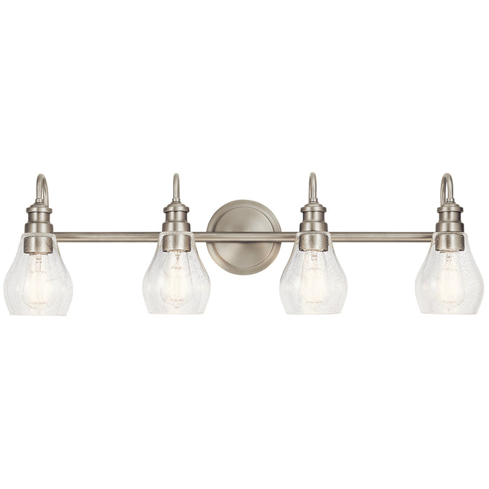 Kichler 45393NI Four Light Bath, Brushed Nickel