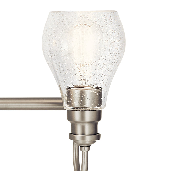 Kichler 45393NI Four Light Bath, Brushed Nickel
