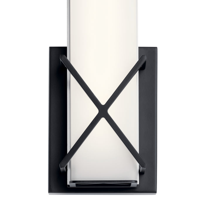 Kichler 45656MBKLED LED Wall Sconce, Matte Black