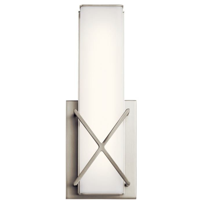 Kichler 45656NILED LED Wall Sconce, Brushed Nickel