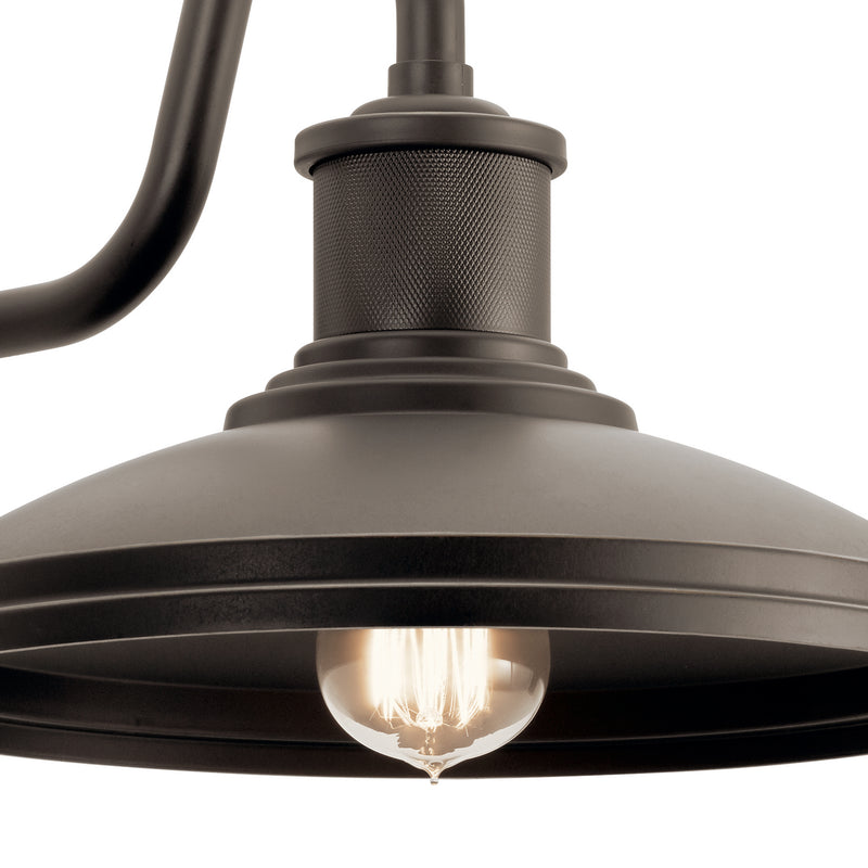 Kichler 49980OZ One Light Outdoor Wall Mount, Olde Bronze