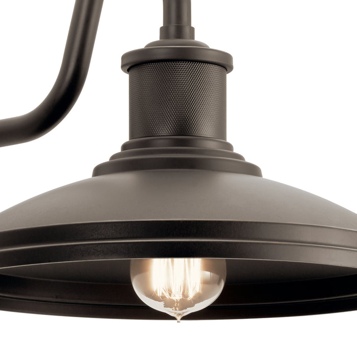 Kichler 49980OZ One Light Outdoor Wall Mount, Olde Bronze