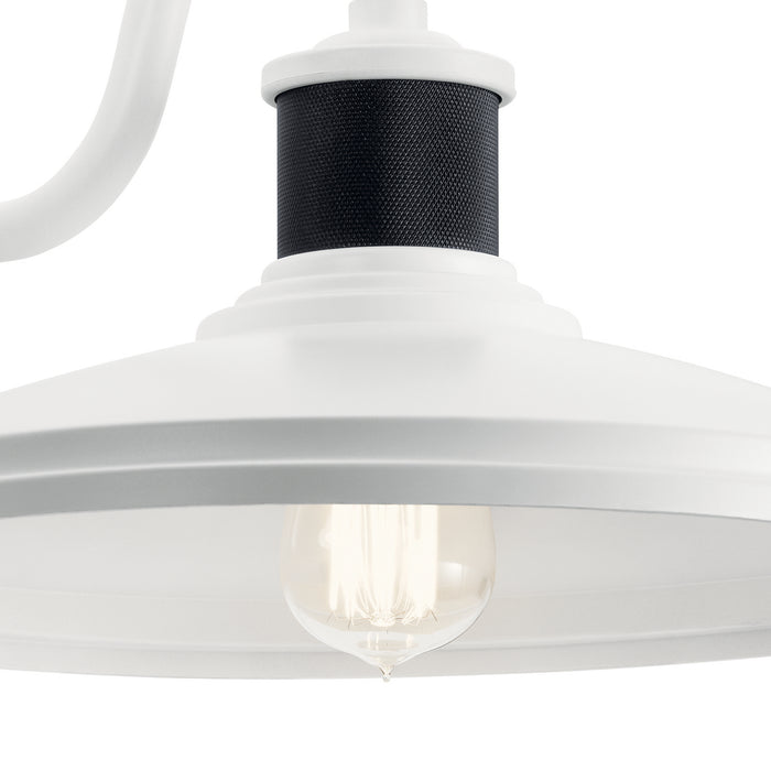 Kichler 49981WH One Light Outdoor Wall Mount, White