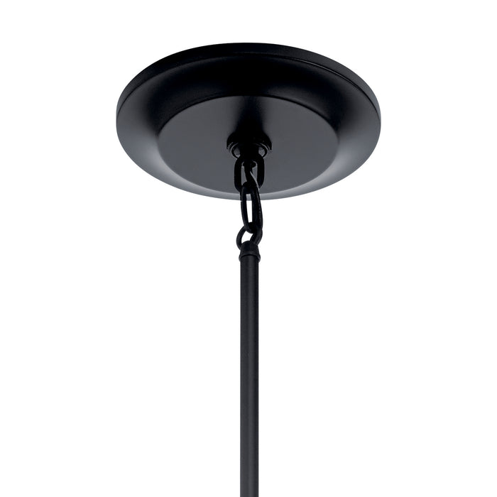 Kichler 52011BK Nine Light Chandelier, Black