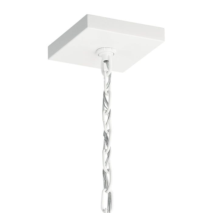 Kichler 52030WHNBR One Light Pendant, White