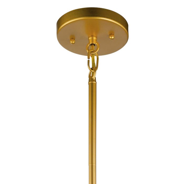 Kichler 52072CLG Four Light Pendant, Classic Gold