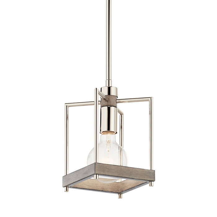 Kichler 52093DAG One Light Pendant, Distressed Antique Gray