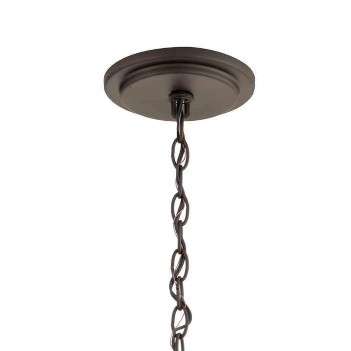 Kichler 52109OZ 15 Light Chandelier, Olde Bronze