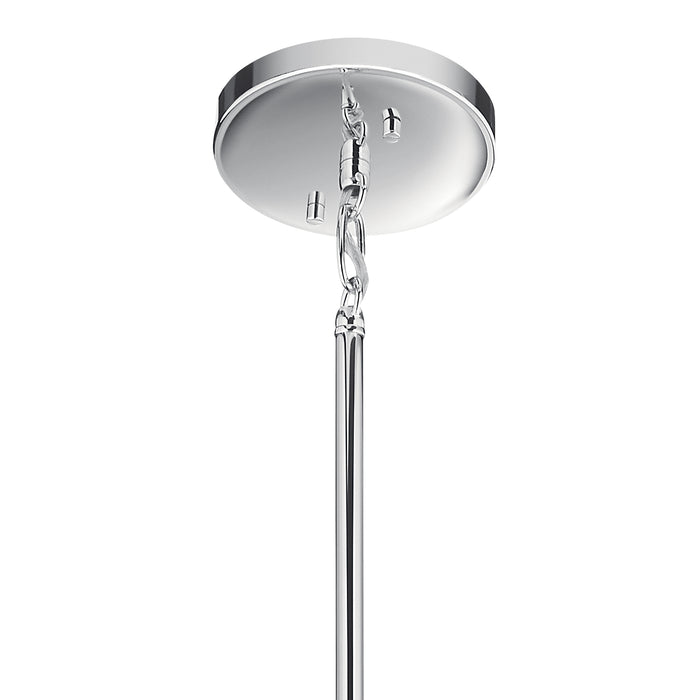 Kichler 52119CH Four Light Pendant/Semi Flush Mount, Chrome