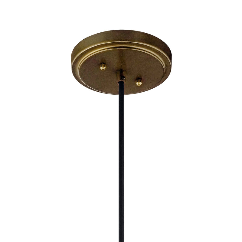 Kichler 52153NBR One Light Pendant, Natural Brass