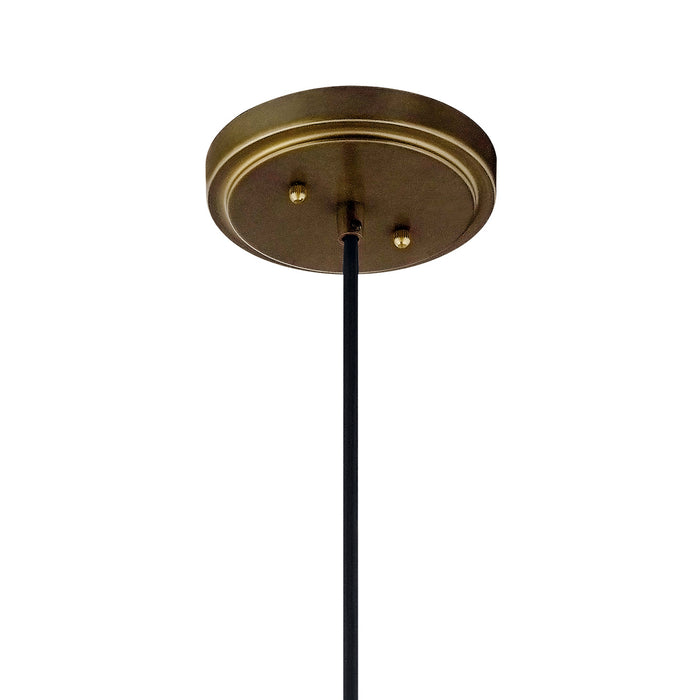 Kichler 52153NBR One Light Pendant, Natural Brass