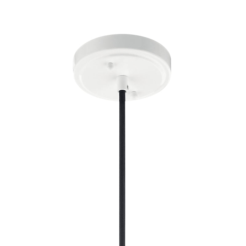Kichler 52176WH One Light Pendant, White