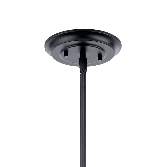Kichler 52255BK Eight Light Chandelier, Black