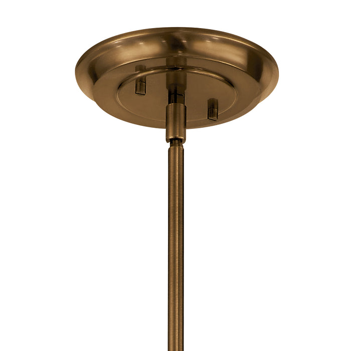Kichler 52255SB Eight Light Chandelier, Satin Bronze