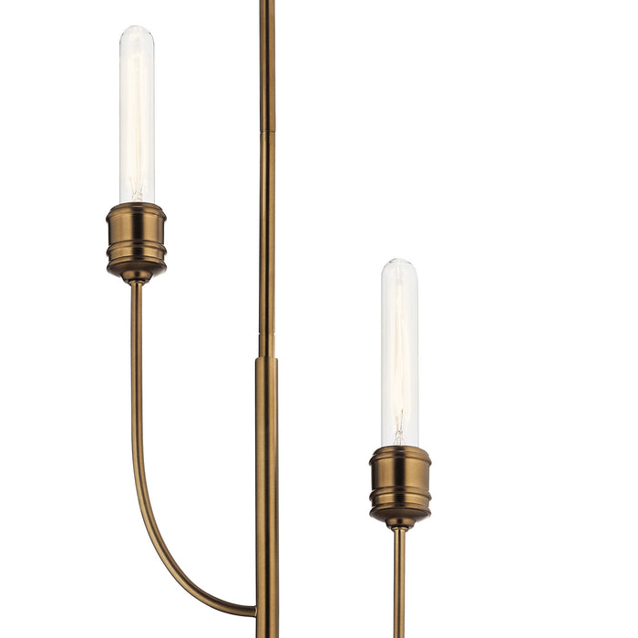 Kichler 52258SB Two Light Pendant, Satin Bronze