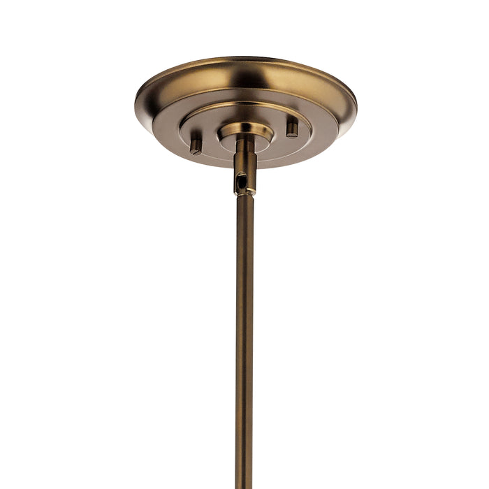 Kichler 52258SB Two Light Pendant, Satin Bronze