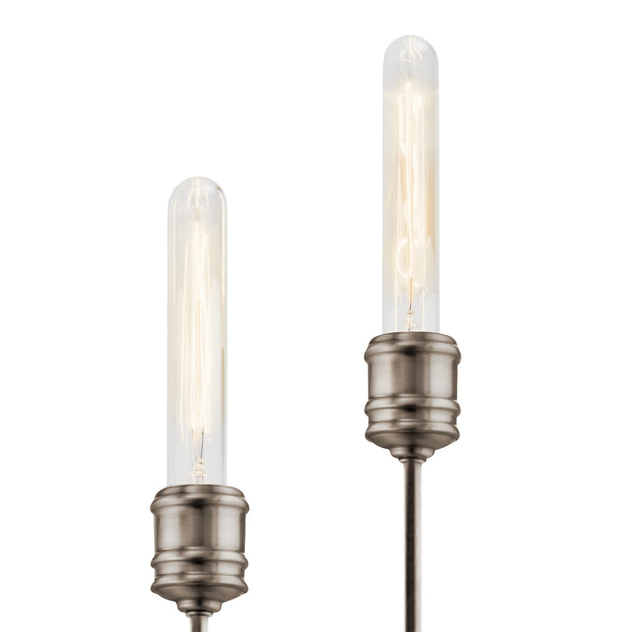Kichler 52259CLP Two Light Wall Sconce, Classic Pewter