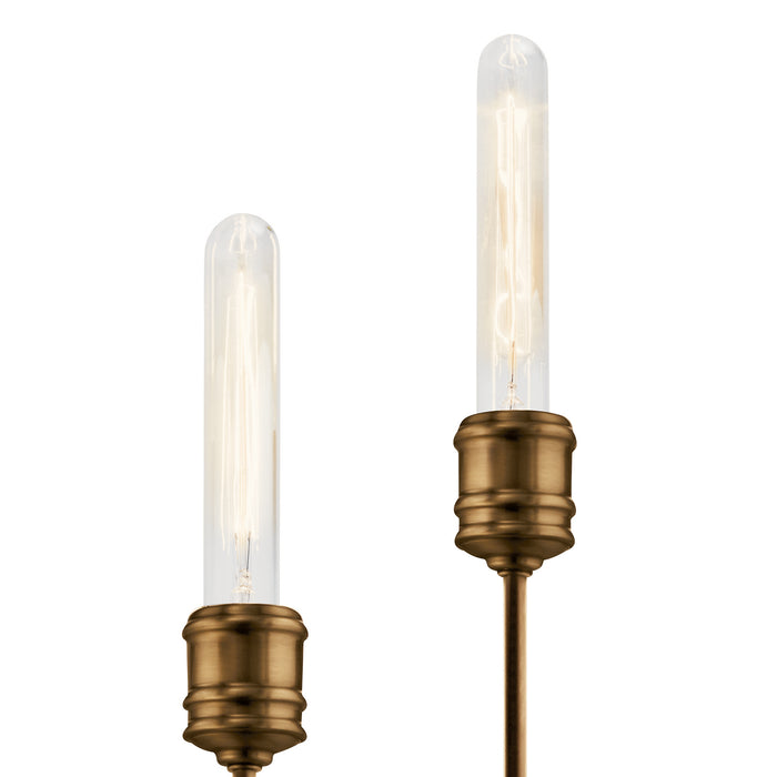 Kichler 52259SB Two Light Wall Sconce, Satin Bronze