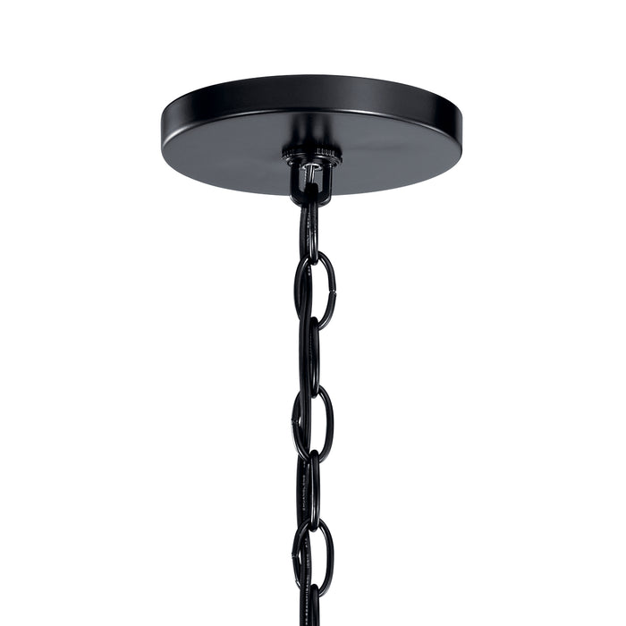Kichler 52305BK 12 Light Chandelier, Black