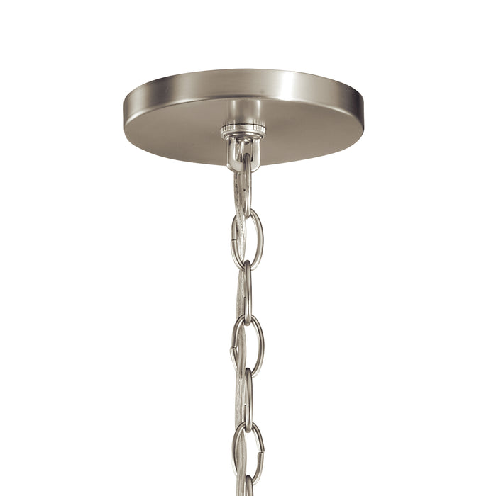 Kichler 52305NI 12 Light Chandelier, Brushed Nickel