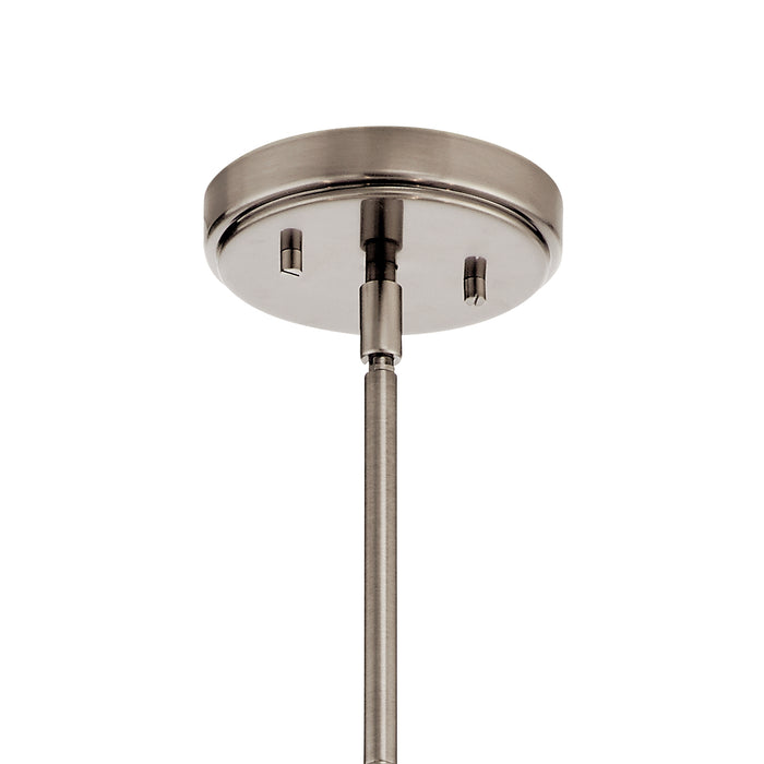 Kichler 52314CLP Six Light Chandelier, Classic Pewter