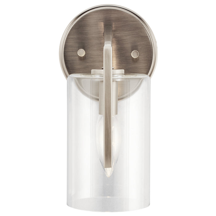 Kichler 52316CLP One Light Wall Sconce, Classic Pewter