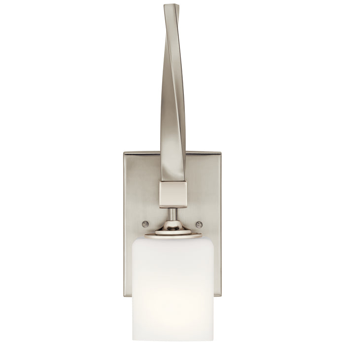 Kichler 55000NI One Light Wall Sconce, Brushed Nickel