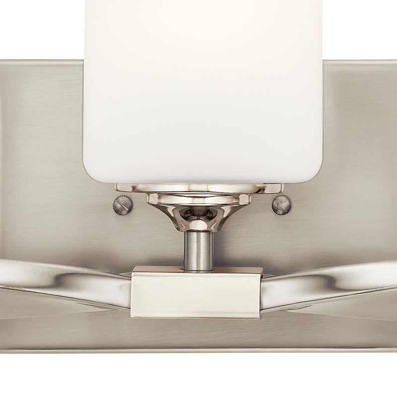 Kichler 55002NI Three Light Bath, Brushed Nickel