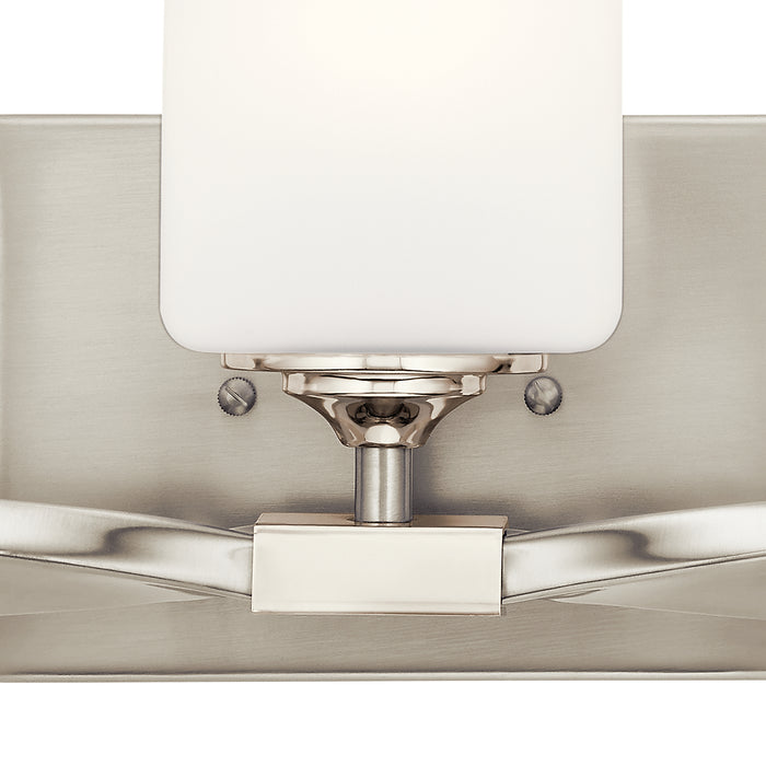 Kichler 55002NI Three Light Bath, Brushed Nickel