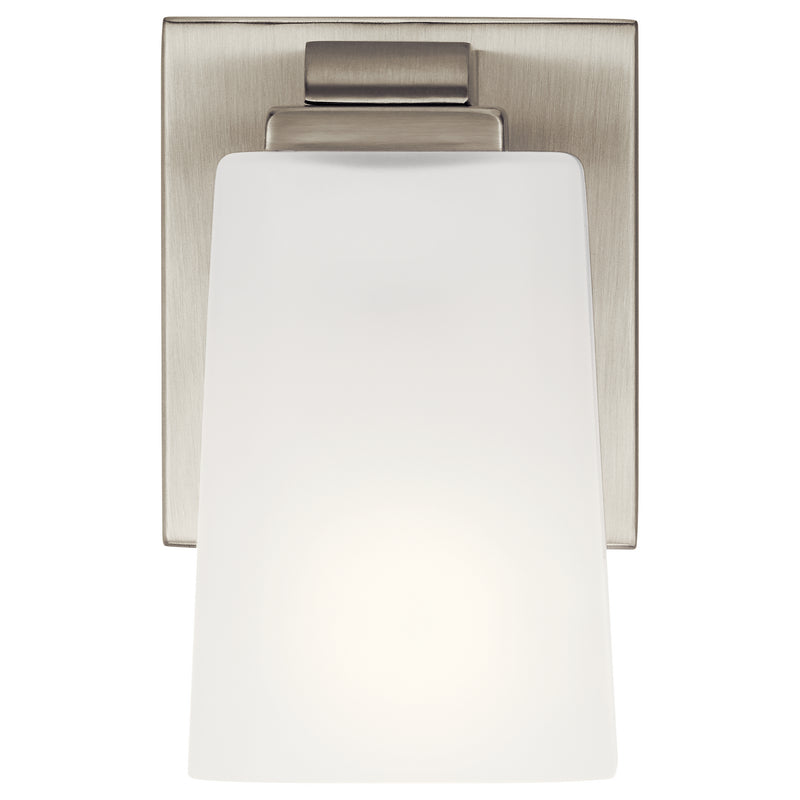 Kichler 55015NI One Light Wall Sconce, Brushed Nickel