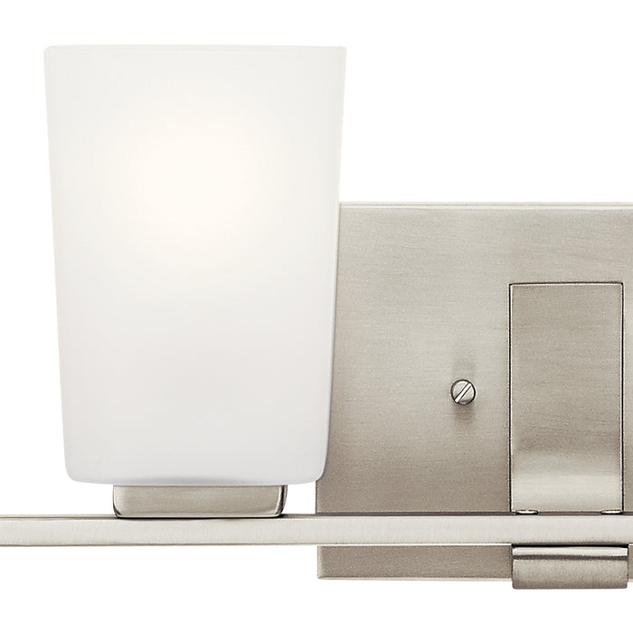 Kichler 55018NI Four Light Bath, Brushed Nickel