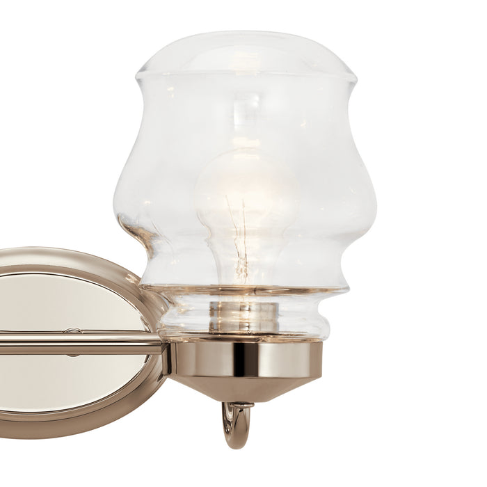 Kichler 55038PN Two Light Bath, Polished Nickel