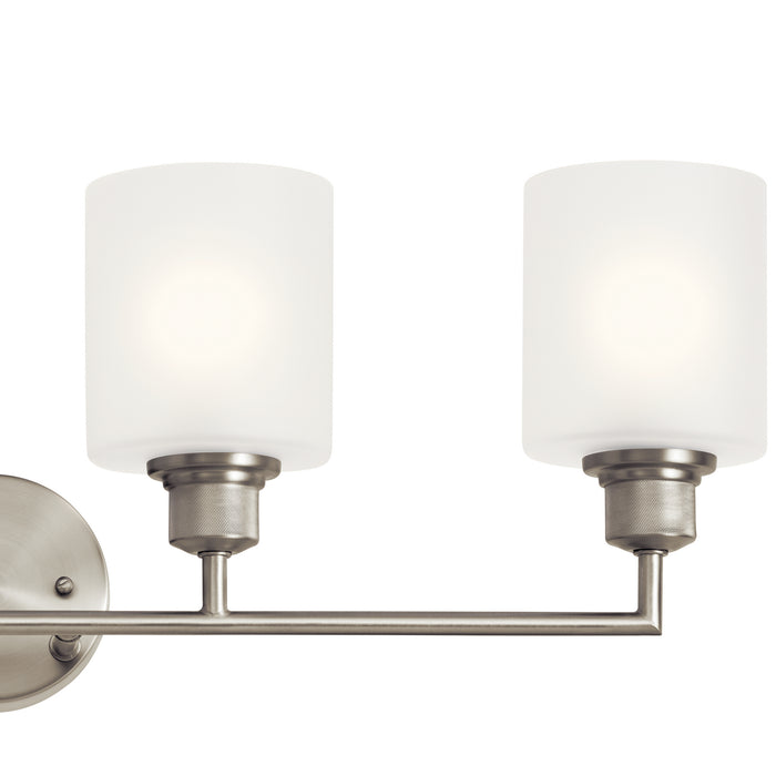 Kichler 55048NI Four Light Bath, Brushed Nickel