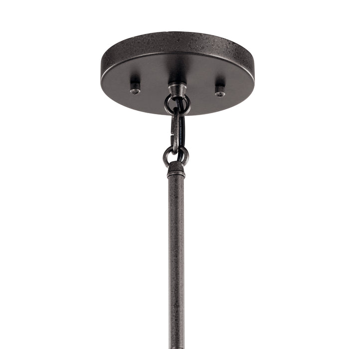 Kichler 59003WH One Light Outdoor Pendant, White