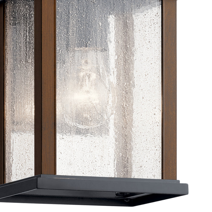 Kichler 59016BK One Light Outdoor Wall Mount, Black