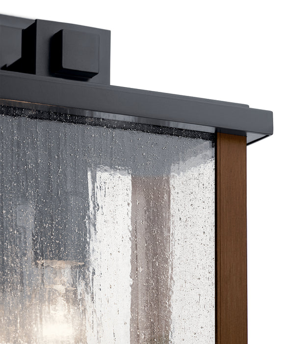 Kichler 59018BK One Light Outdoor Wall Mount, Black