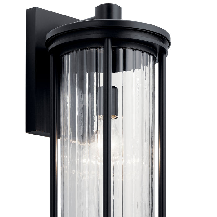 Kichler 59024BK One Light Outdoor Wall Mount, Black
