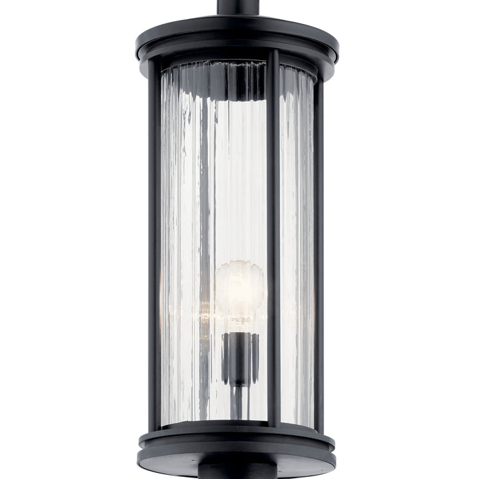 Kichler 59025BK One Light Outdoor Post Mount, Black