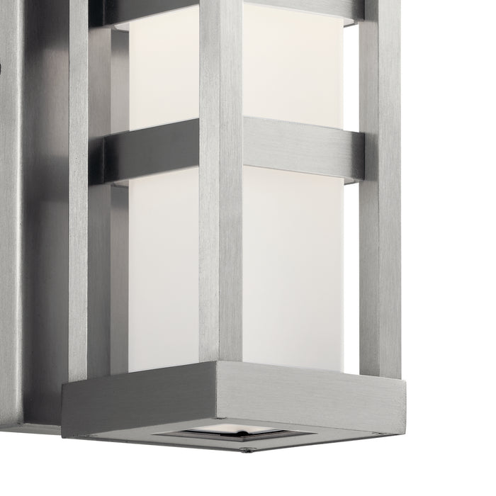 Kichler 59035BALED LED Outdoor Wall Mount, Brushed Aluminum