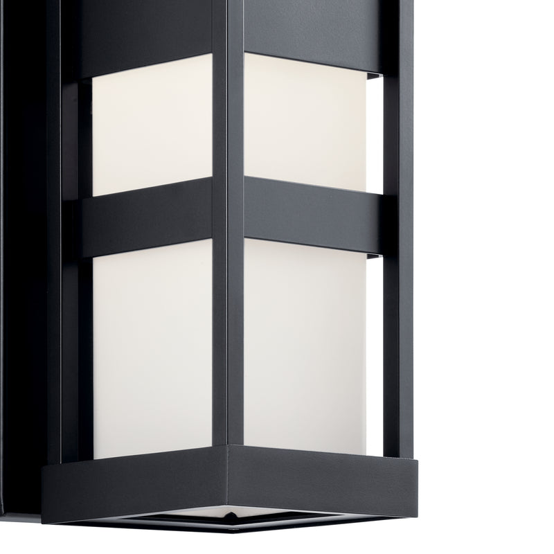 Kichler 59036BKLED LED Outdoor Wall Mount, Black
