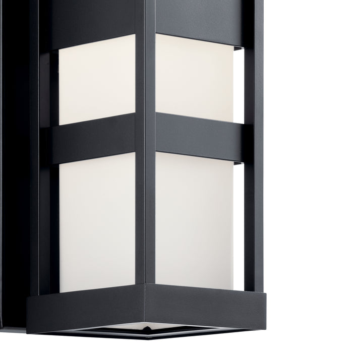 Kichler 59036BKLED LED Outdoor Wall Mount, Black