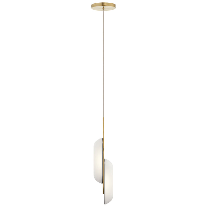 Kichler 83210CG LED Pendant, Champagne Gold
