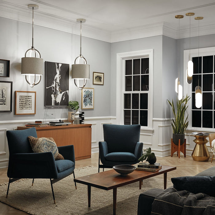Kichler 83340CG LED Pendant, Champagne Gold
