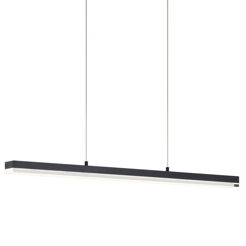 Kichler 83593MBK LED Linear Chandelier, Matte Black