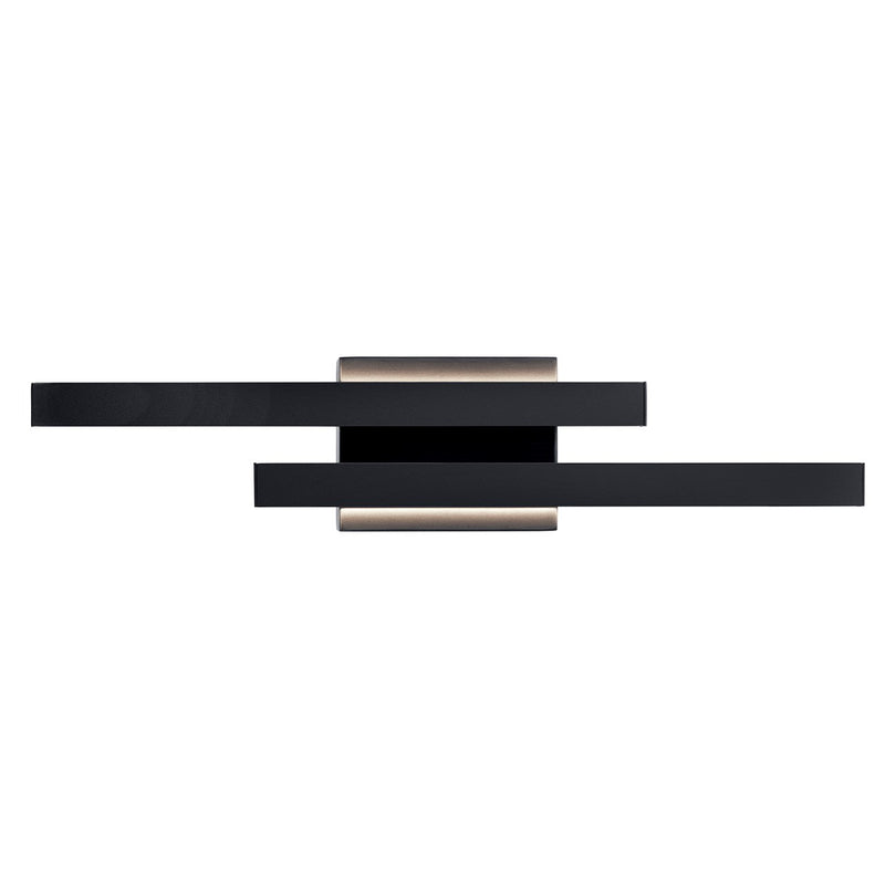 Kichler 83702MBK LED Wall Sconce, Matte Black