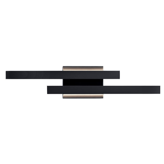 Kichler 83702MBK LED Wall Sconce, Matte Black