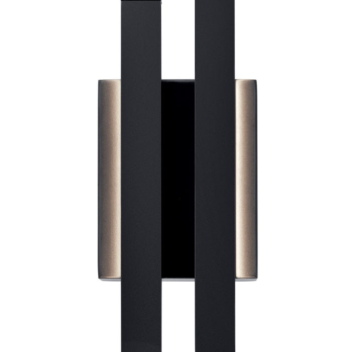 Kichler 83702MBK LED Wall Sconce, Matte Black