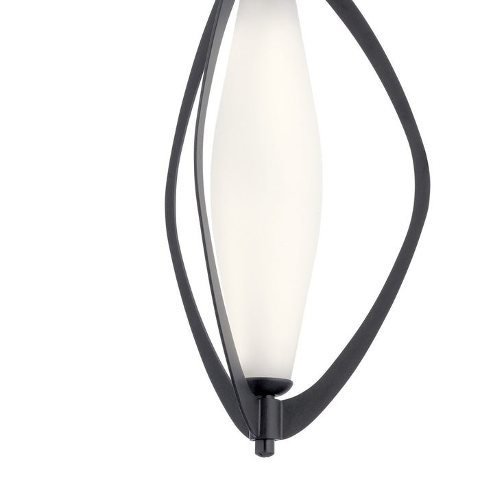 Kichler 83872MBK LED Pendant, Matte Black