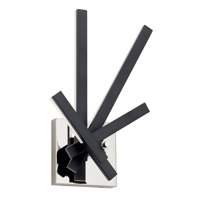 Kichler 84115MBK LED Wall Sconce, Matte Black