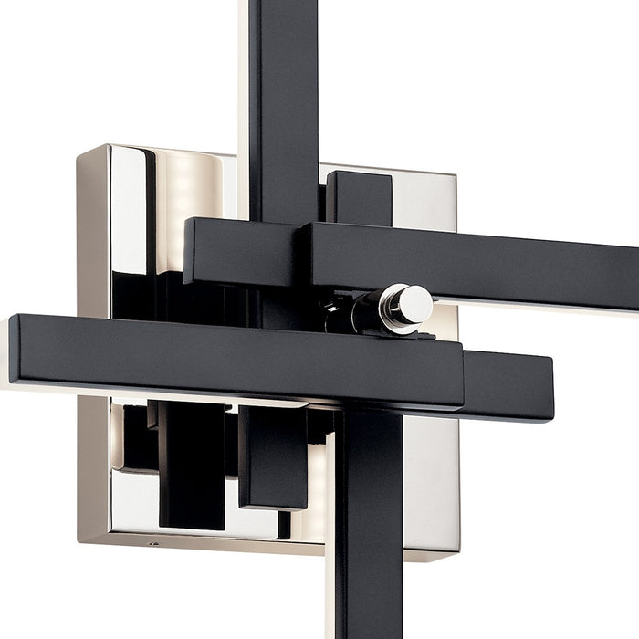 Kichler 84115MBK LED Wall Sconce, Matte Black
